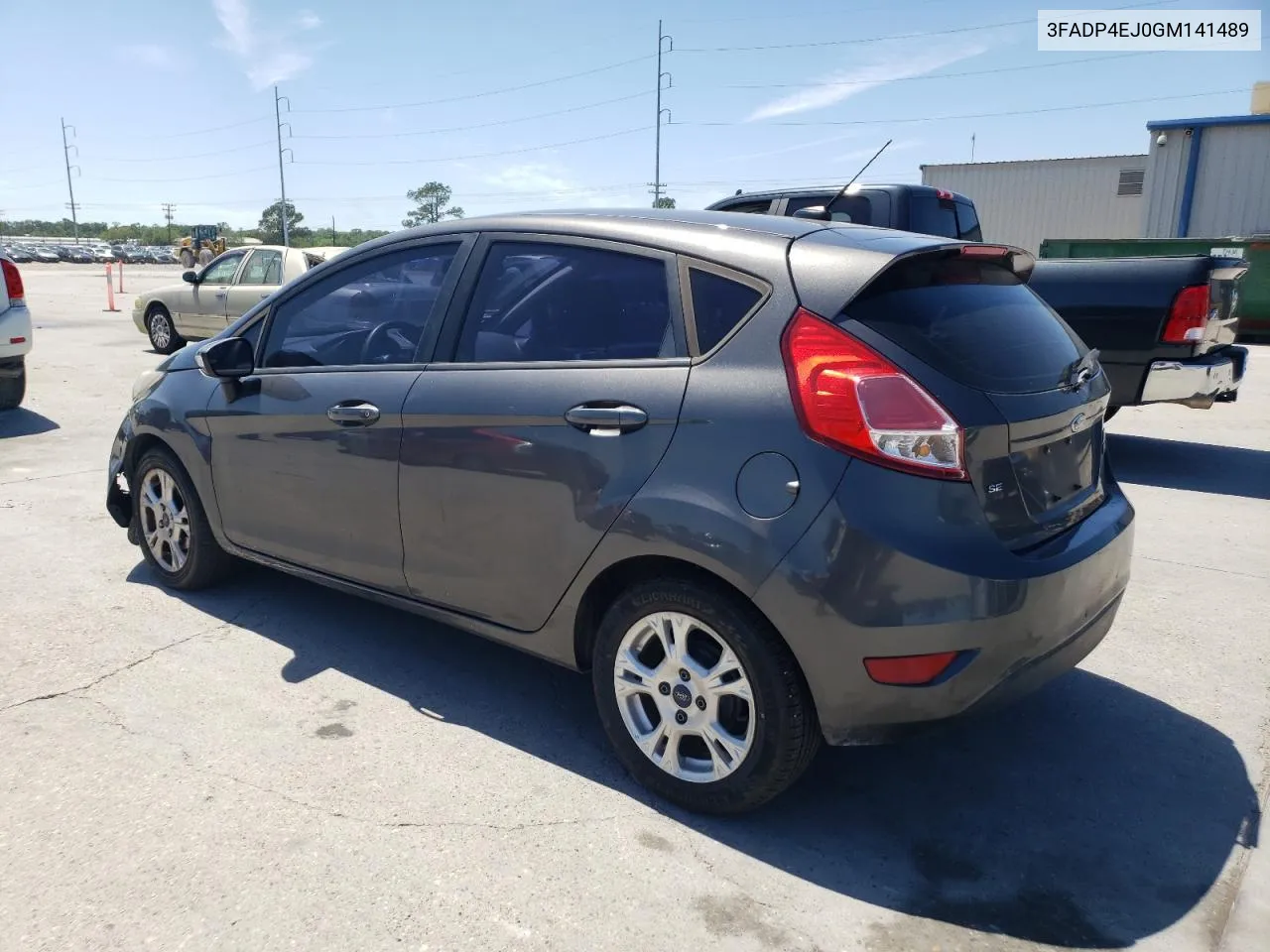 2016 Ford Fiesta Se VIN: 3FADP4EJ0GM141489 Lot: 51886204