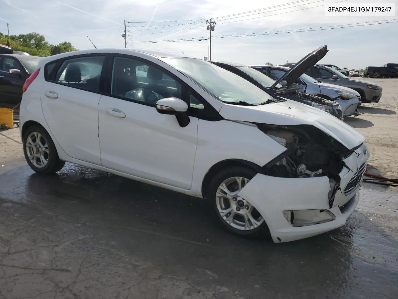 3FADP4EJ1GM179247 2016 Ford Fiesta Se