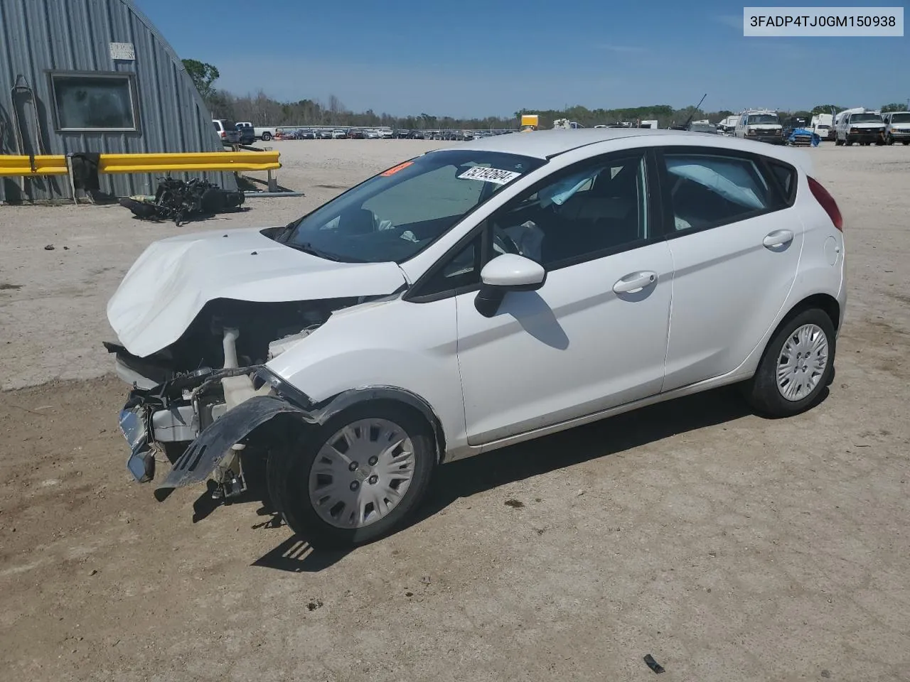 2016 Ford Fiesta S VIN: 3FADP4TJ0GM150938 Lot: 52192604