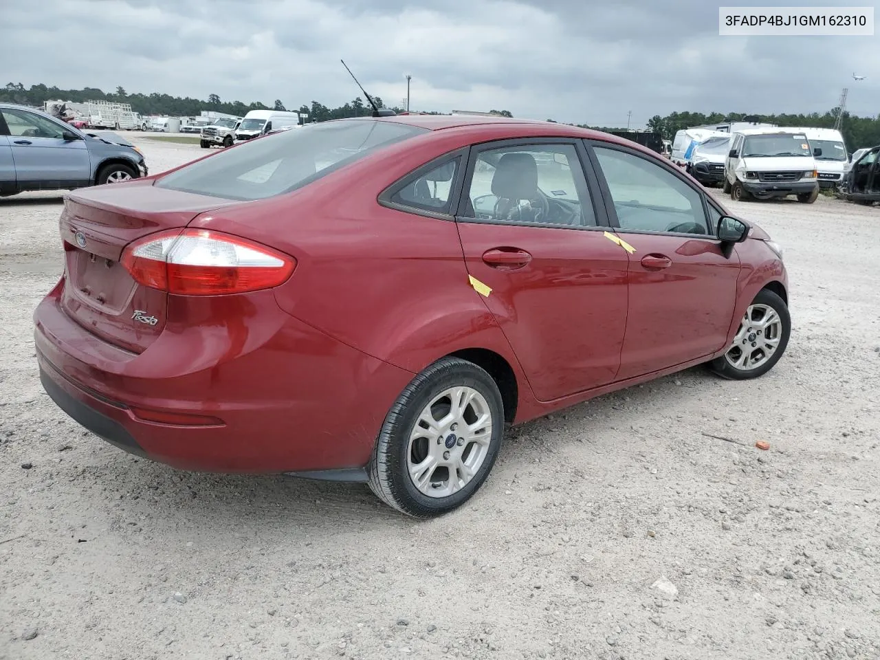 2016 Ford Fiesta Se VIN: 3FADP4BJ1GM162310 Lot: 52247434