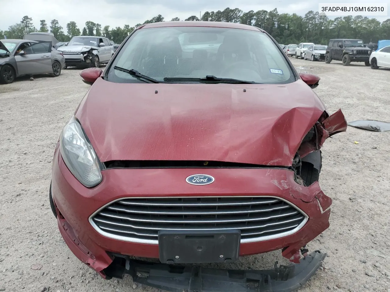 2016 Ford Fiesta Se VIN: 3FADP4BJ1GM162310 Lot: 52247434