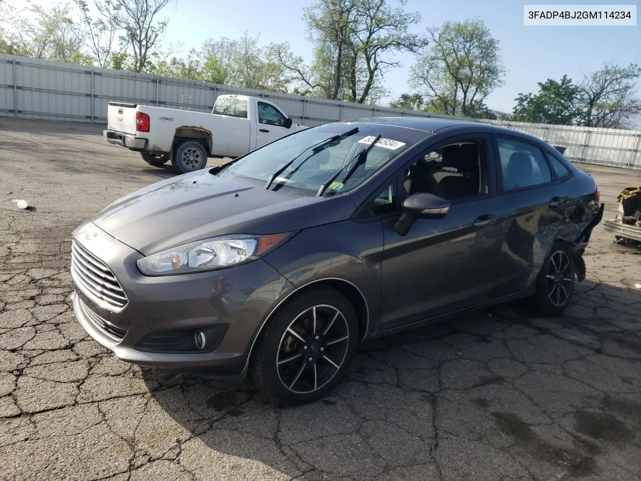 3FADP4BJ2GM114234 2016 Ford Fiesta Se