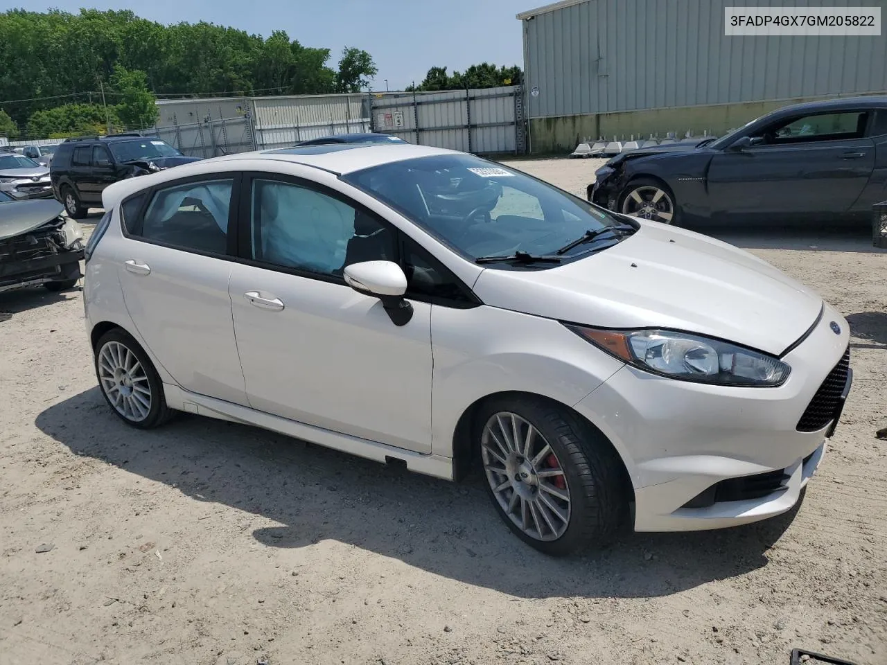 2016 Ford Fiesta St VIN: 3FADP4GX7GM205822 Lot: 52970684