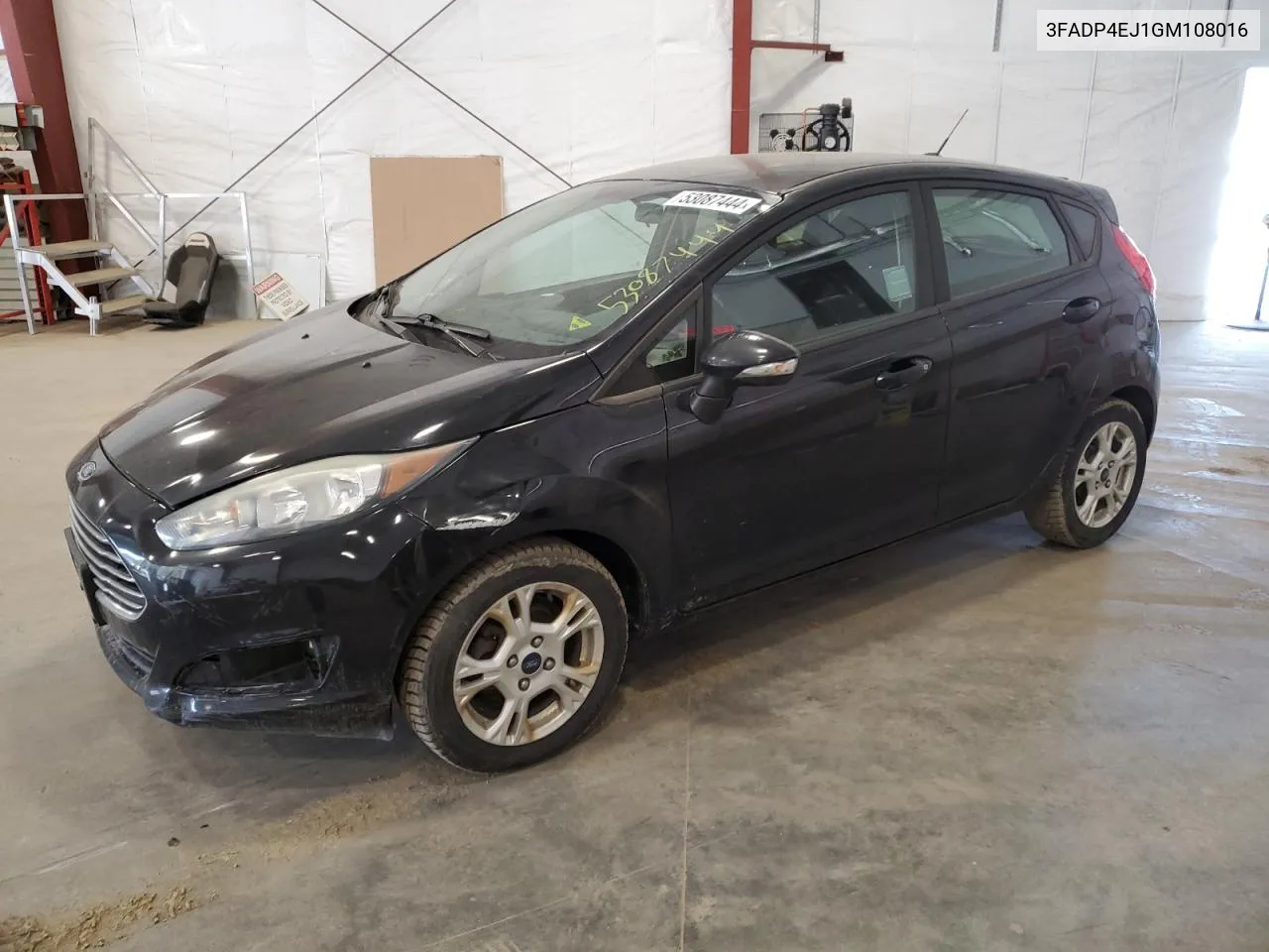 2016 Ford Fiesta Se VIN: 3FADP4EJ1GM108016 Lot: 53087444