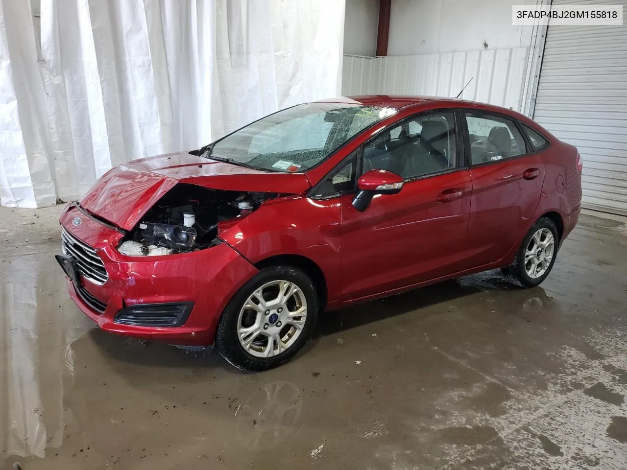 2016 Ford Fiesta Se VIN: 3FADP4BJ2GM155818 Lot: 53103614