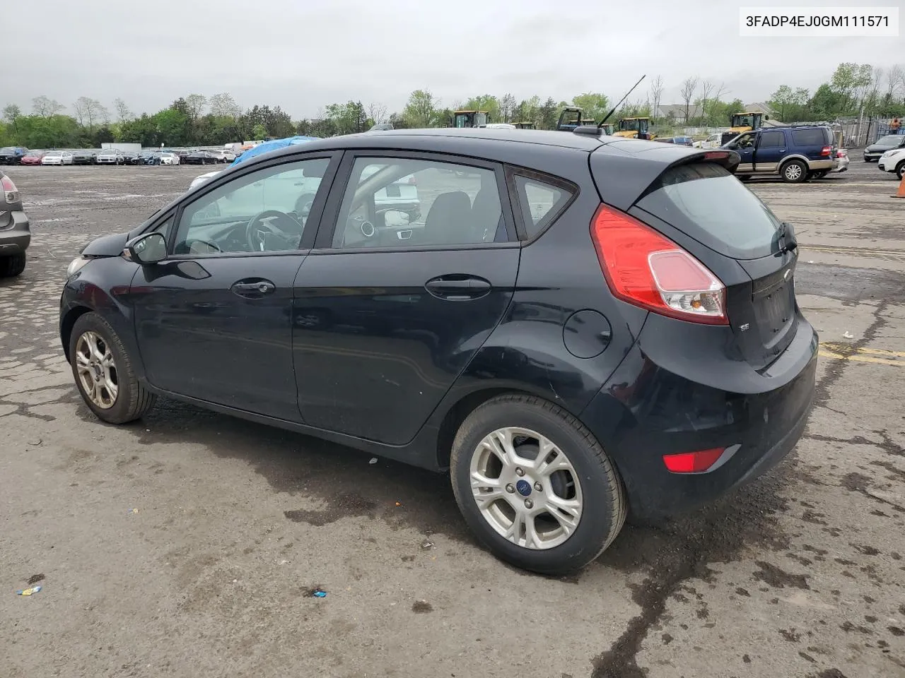 2016 Ford Fiesta Se VIN: 3FADP4EJ0GM111571 Lot: 53108574