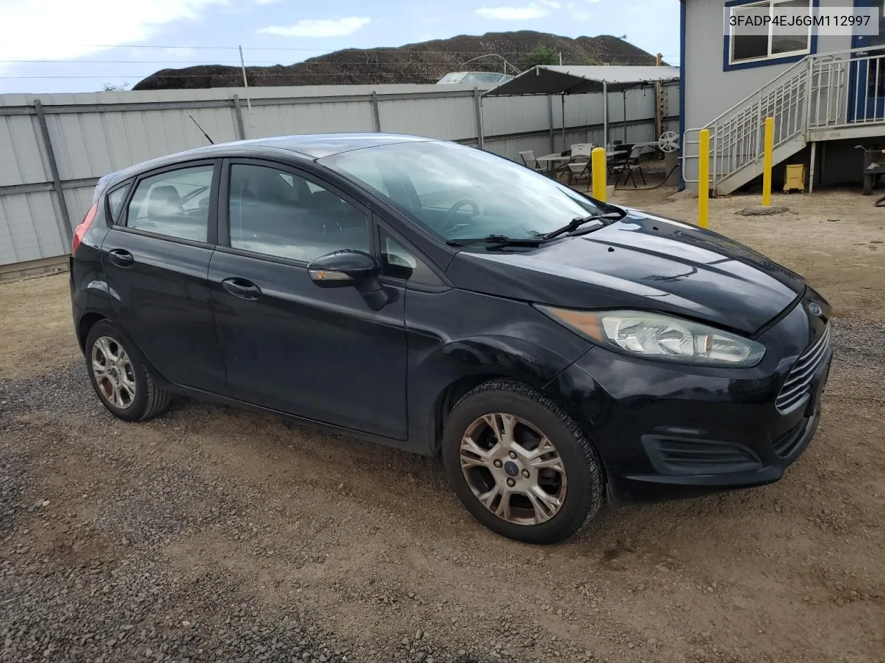 2016 Ford Fiesta Se VIN: 3FADP4EJ6GM112997 Lot: 53252964