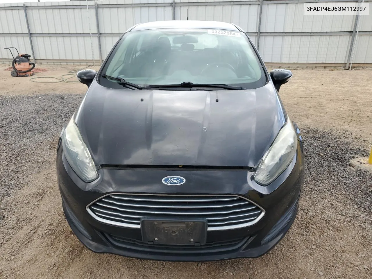 2016 Ford Fiesta Se VIN: 3FADP4EJ6GM112997 Lot: 53252964