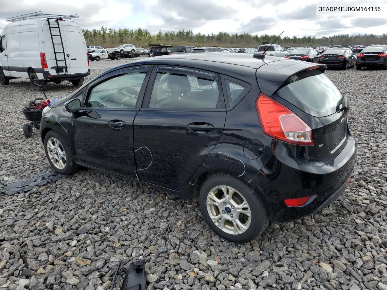 2016 Ford Fiesta Se VIN: 3FADP4EJ0GM164156 Lot: 53493004