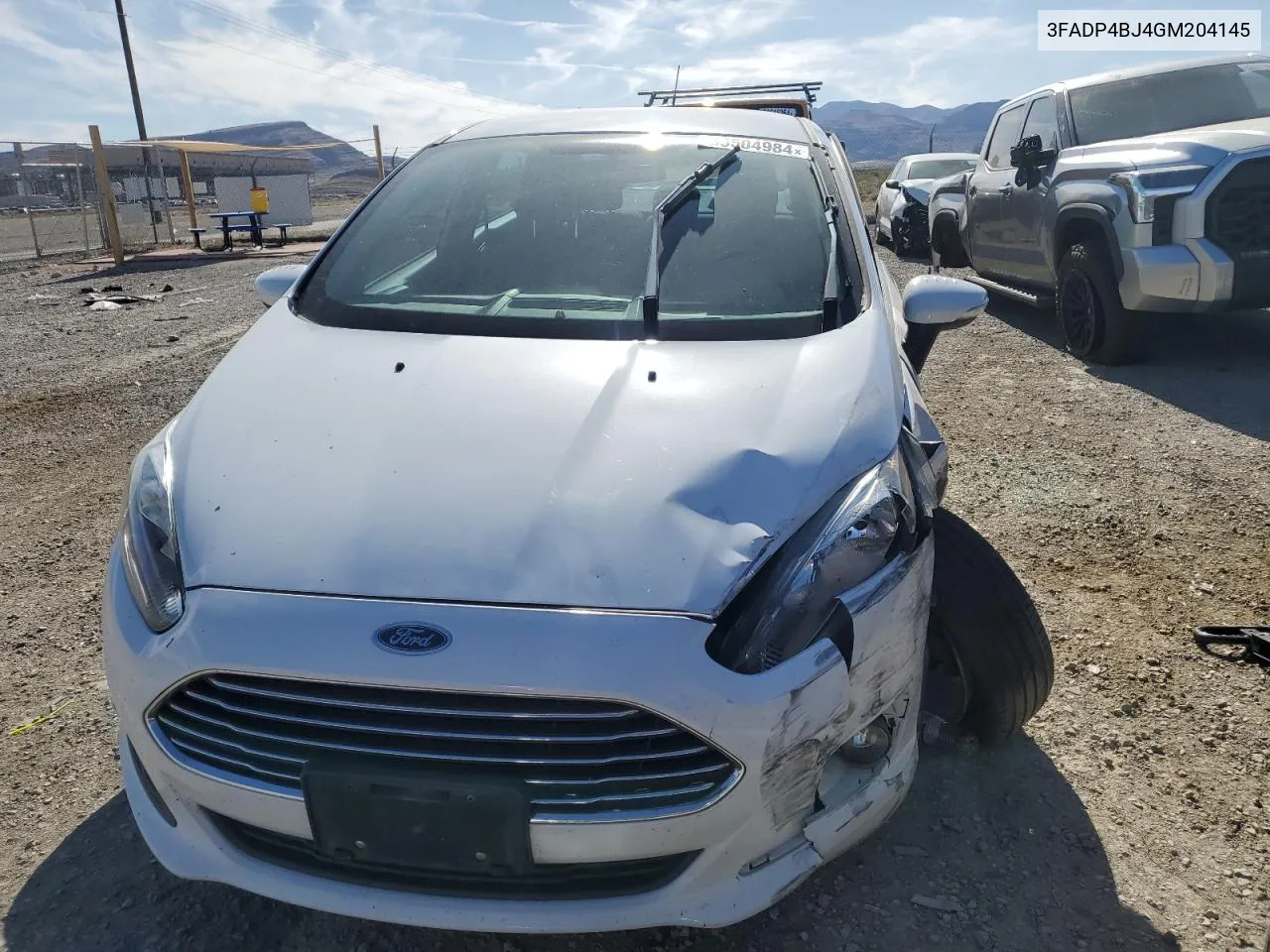 2016 Ford Fiesta Se VIN: 3FADP4BJ4GM204145 Lot: 53504984