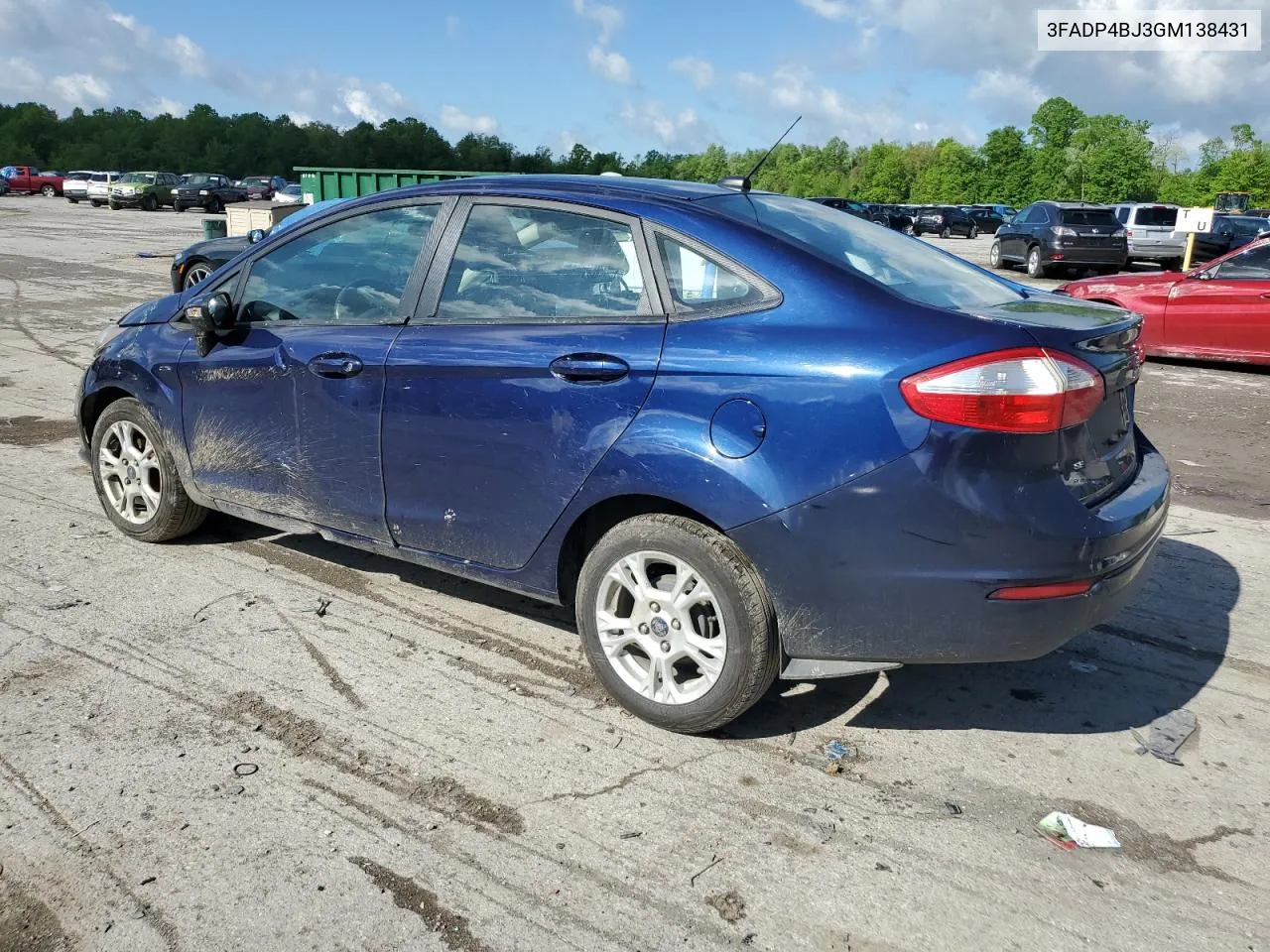 3FADP4BJ3GM138431 2016 Ford Fiesta Se