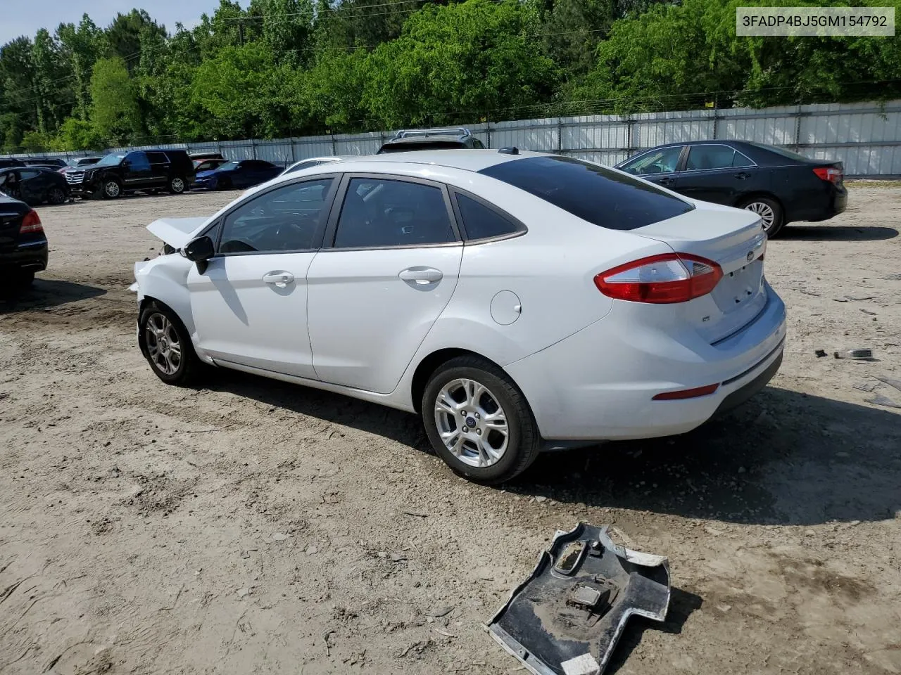 2016 Ford Fiesta Se VIN: 3FADP4BJ5GM154792 Lot: 53974774