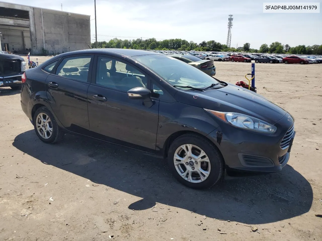 2016 Ford Fiesta Se VIN: 3FADP4BJ0GM141979 Lot: 54383954