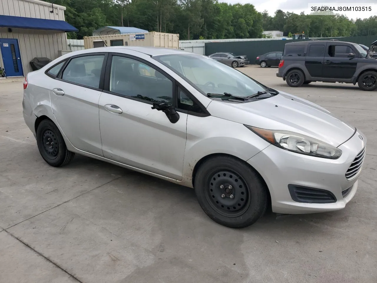 2016 Ford Fiesta S VIN: 3FADP4AJ8GM103515 Lot: 54391634