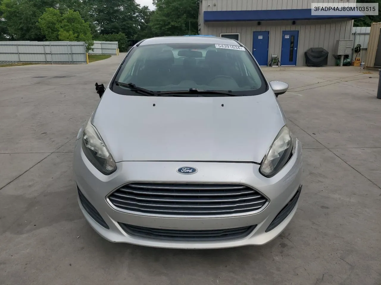 2016 Ford Fiesta S VIN: 3FADP4AJ8GM103515 Lot: 54391634