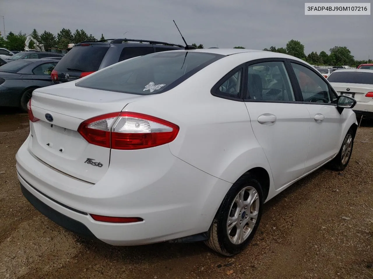 2016 Ford Fiesta Se VIN: 3FADP4BJ9GM107216 Lot: 54683524