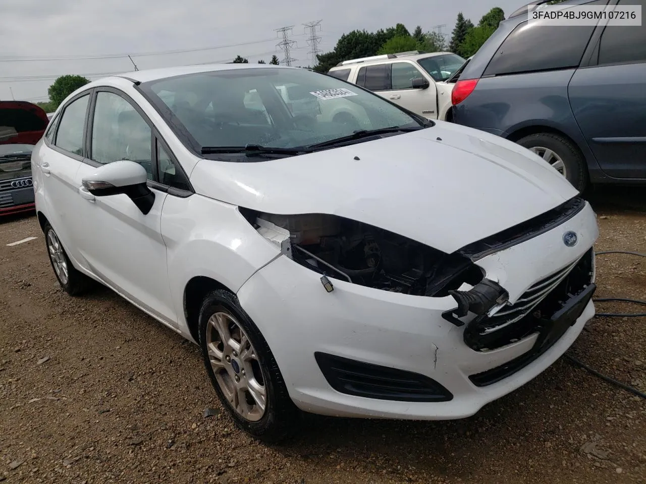 3FADP4BJ9GM107216 2016 Ford Fiesta Se