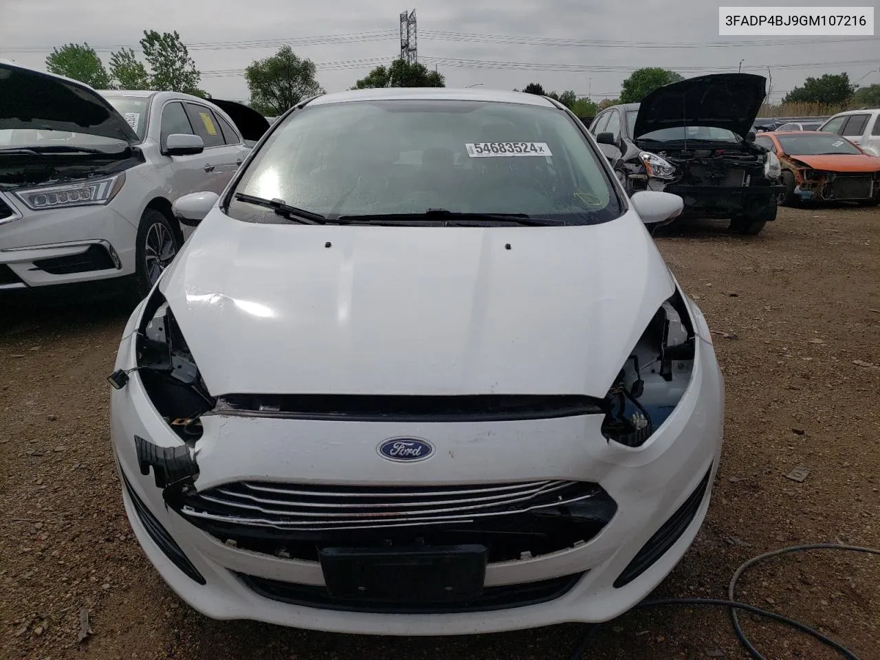 3FADP4BJ9GM107216 2016 Ford Fiesta Se