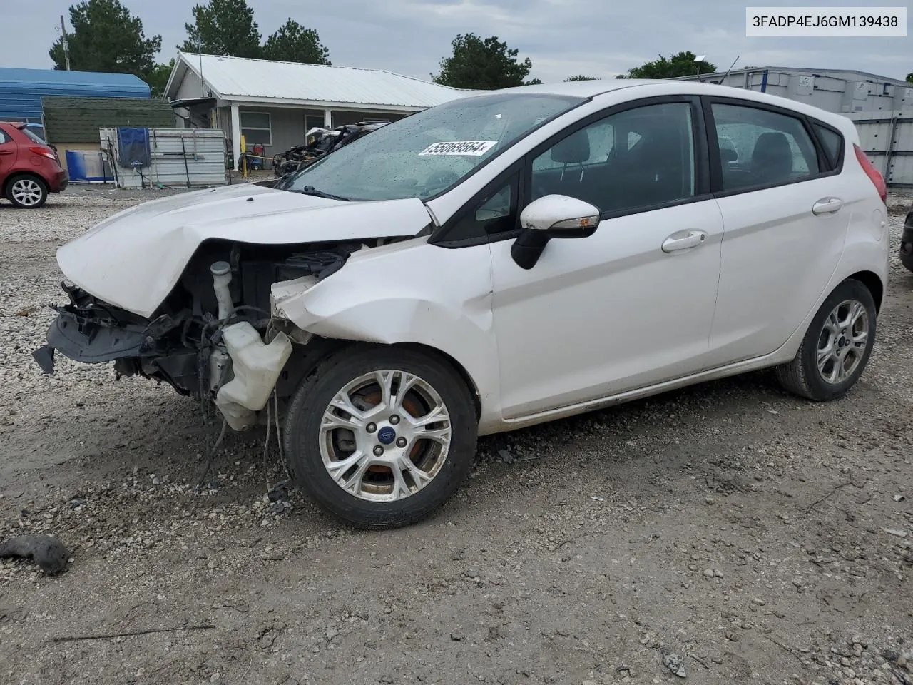 3FADP4EJ6GM139438 2016 Ford Fiesta Se