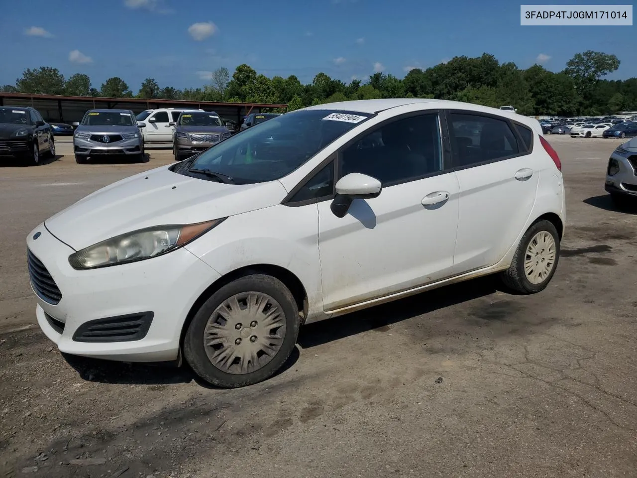 2016 Ford Fiesta S VIN: 3FADP4TJ0GM171014 Lot: 55401904