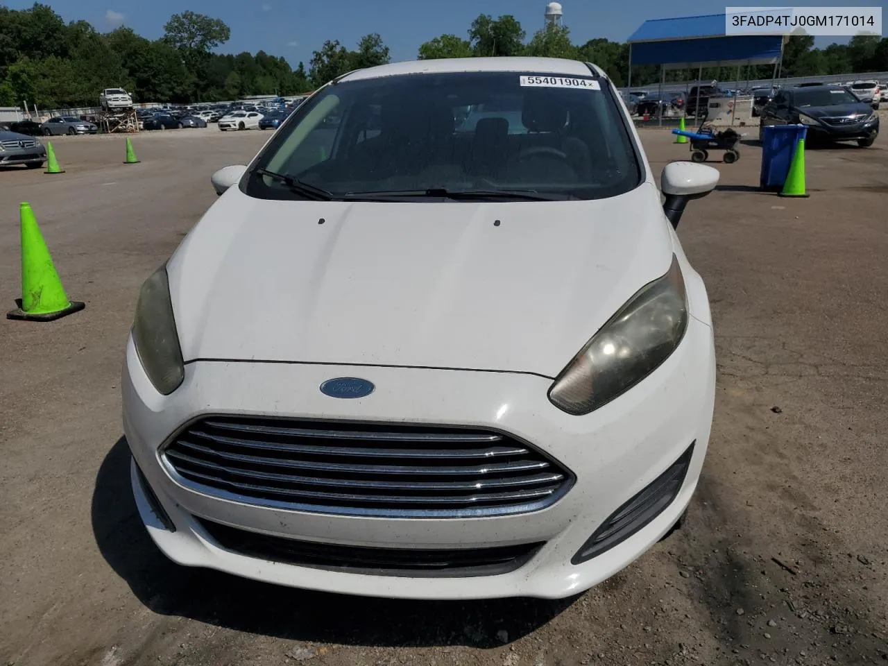 2016 Ford Fiesta S VIN: 3FADP4TJ0GM171014 Lot: 55401904