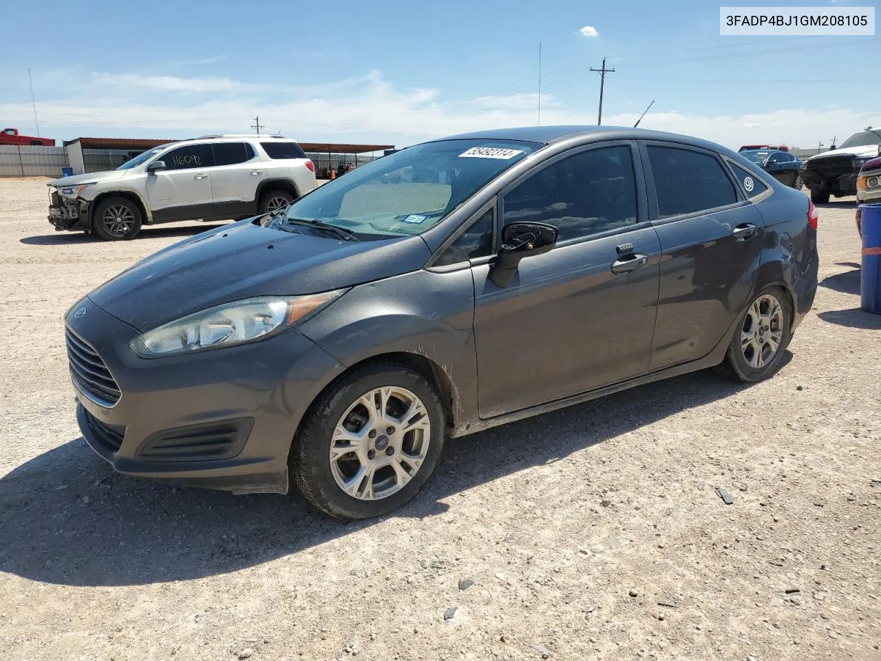 3FADP4BJ1GM208105 2016 Ford Fiesta Se