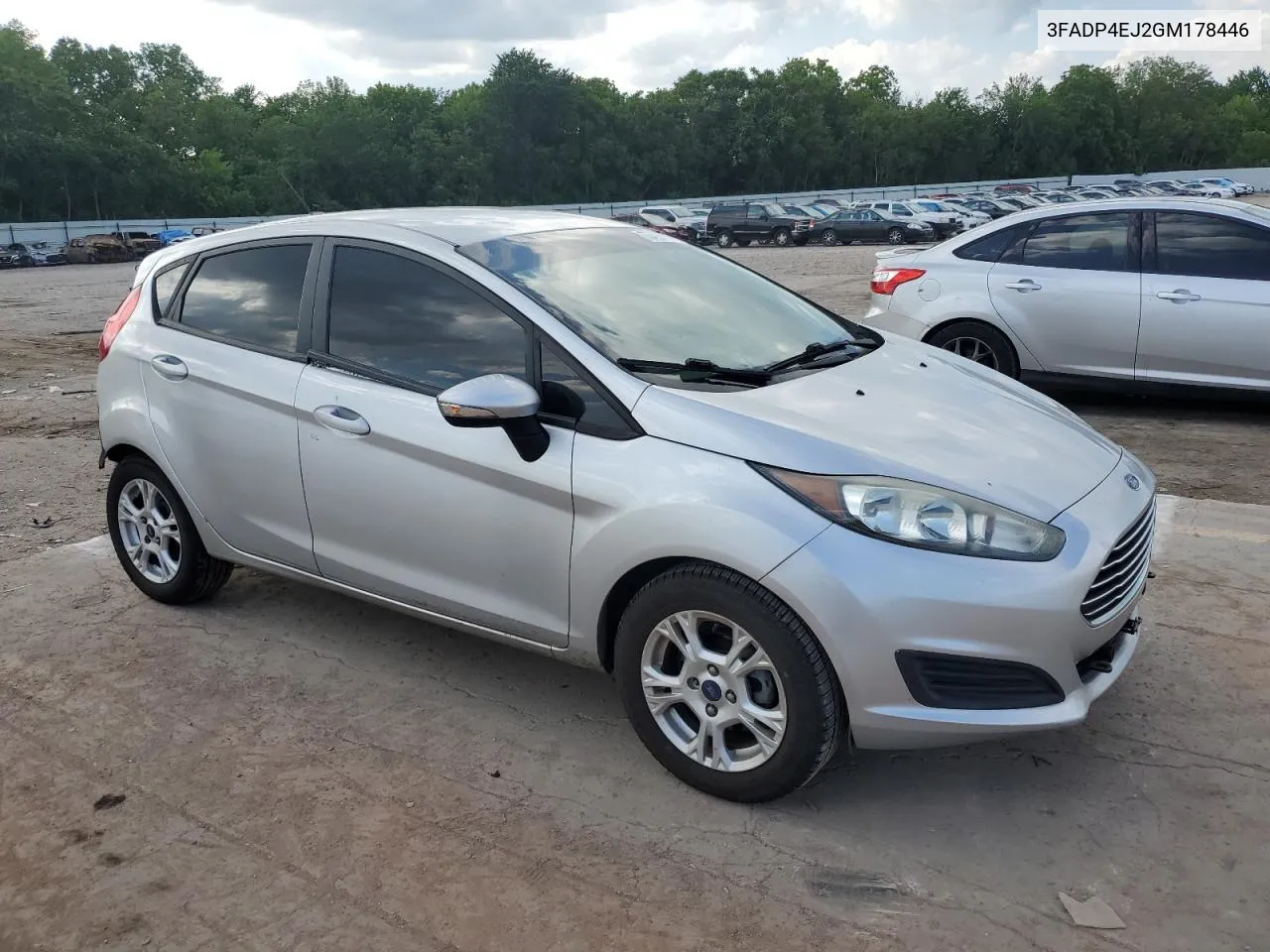 2016 Ford Fiesta Se VIN: 3FADP4EJ2GM178446 Lot: 55493434