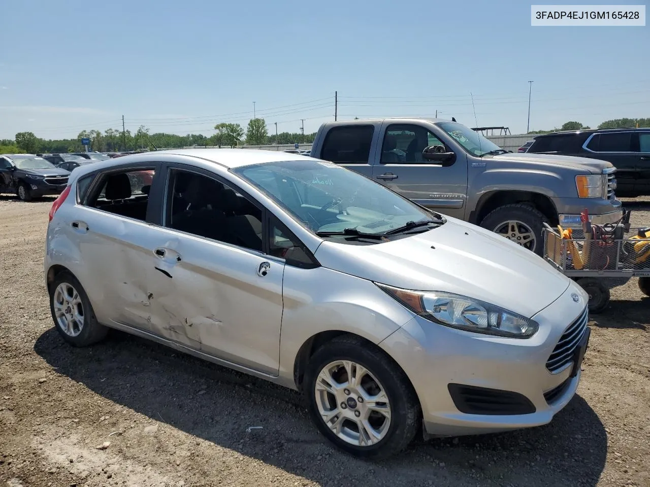 2016 Ford Fiesta Se VIN: 3FADP4EJ1GM165428 Lot: 55523034