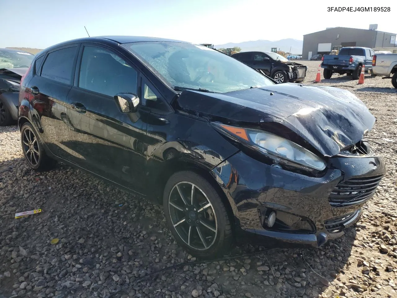 2016 Ford Fiesta Se VIN: 3FADP4EJ4GM189528 Lot: 55603154