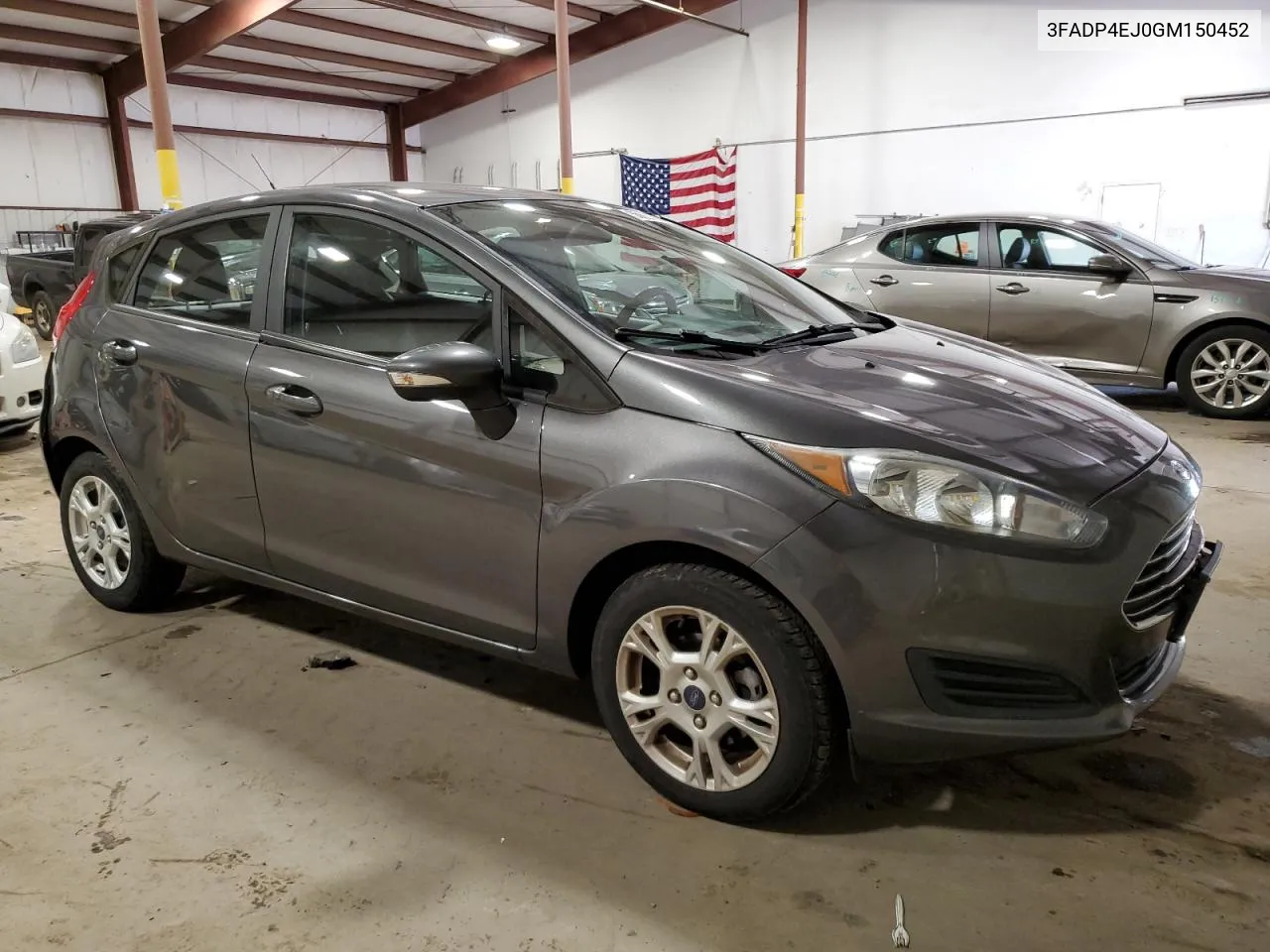 2016 Ford Fiesta Se VIN: 3FADP4EJ0GM150452 Lot: 55657064