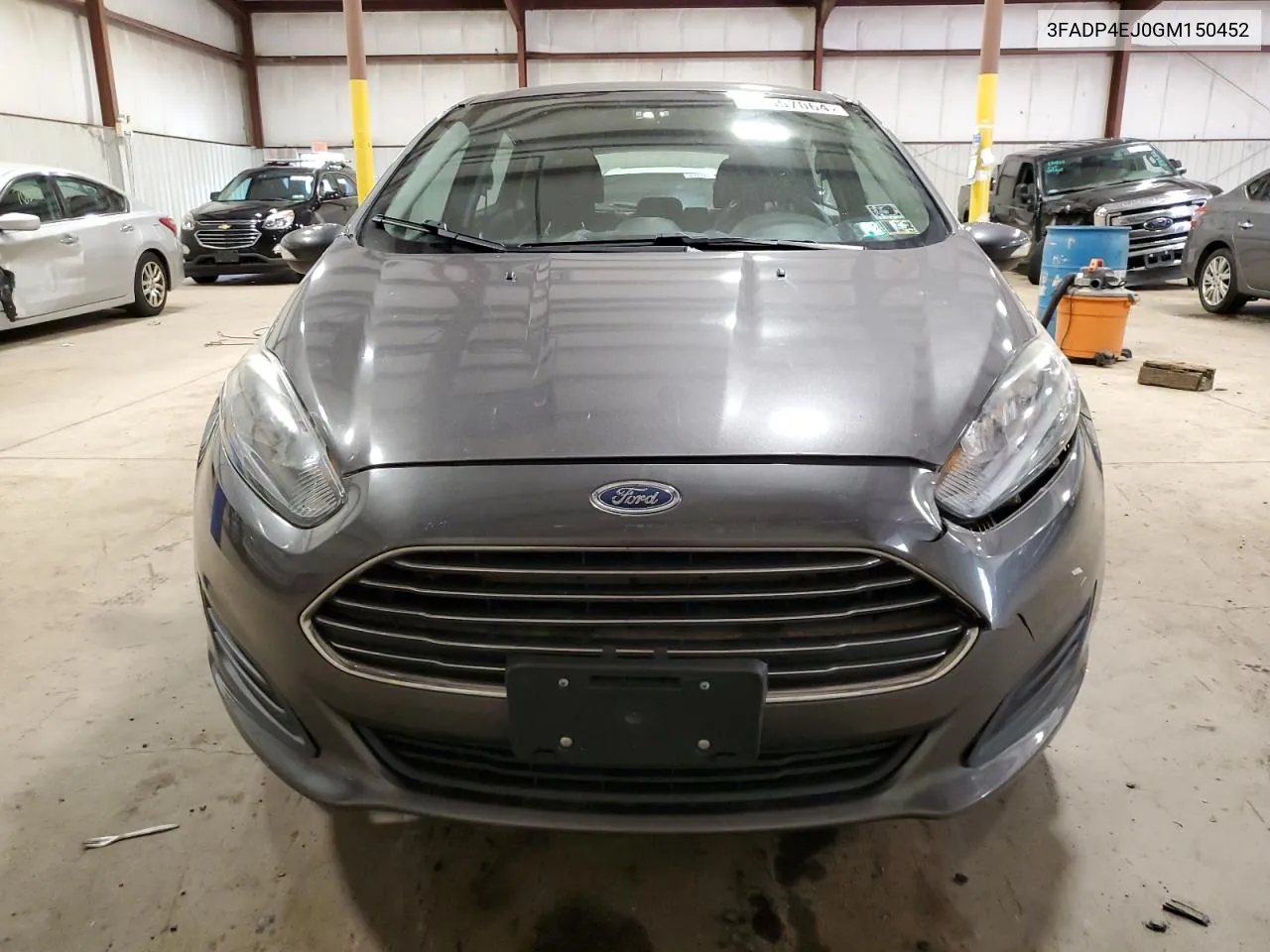 2016 Ford Fiesta Se VIN: 3FADP4EJ0GM150452 Lot: 55657064