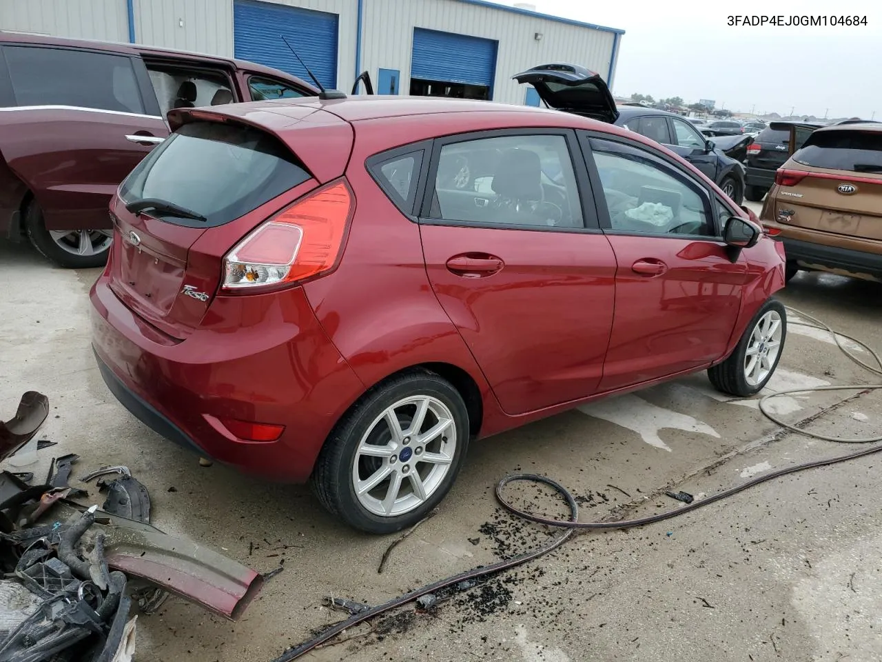 3FADP4EJ0GM104684 2016 Ford Fiesta Se