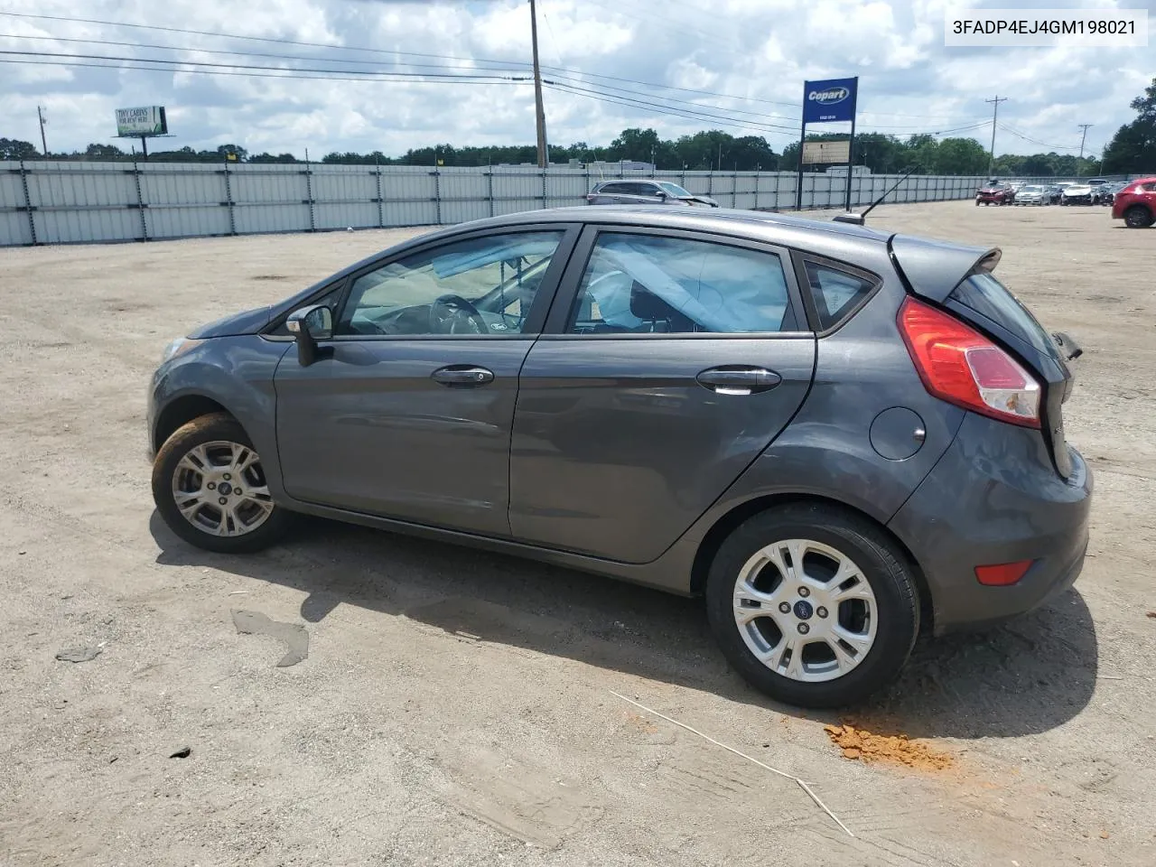 2016 Ford Fiesta Se VIN: 3FADP4EJ4GM198021 Lot: 55731094