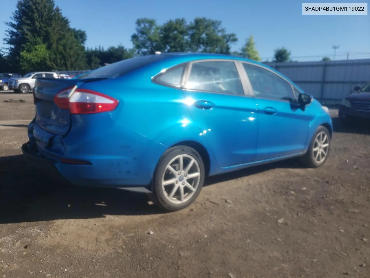 3FADP4BJ1GM119022 2016 Ford Fiesta Se