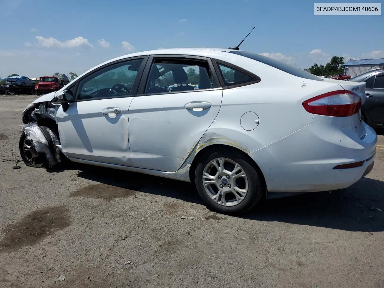 2016 Ford Fiesta Se VIN: 3FADP4BJ0GM140606 Lot: 55814864