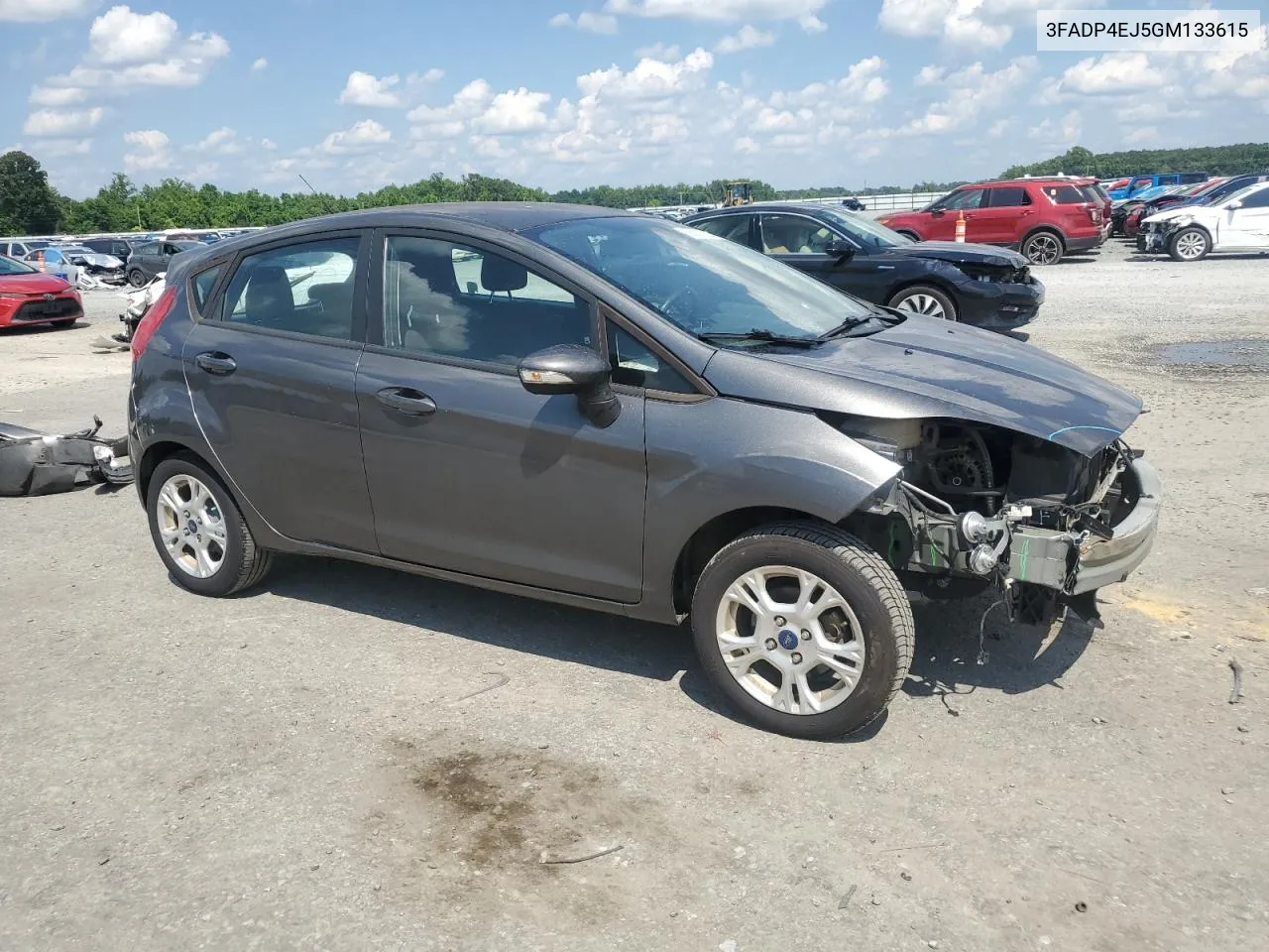 2016 Ford Fiesta Se VIN: 3FADP4EJ5GM133615 Lot: 56020264