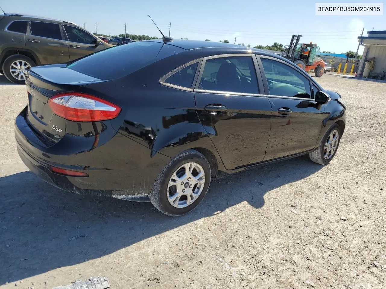 2016 Ford Fiesta Se VIN: 3FADP4BJ5GM204915 Lot: 56239694