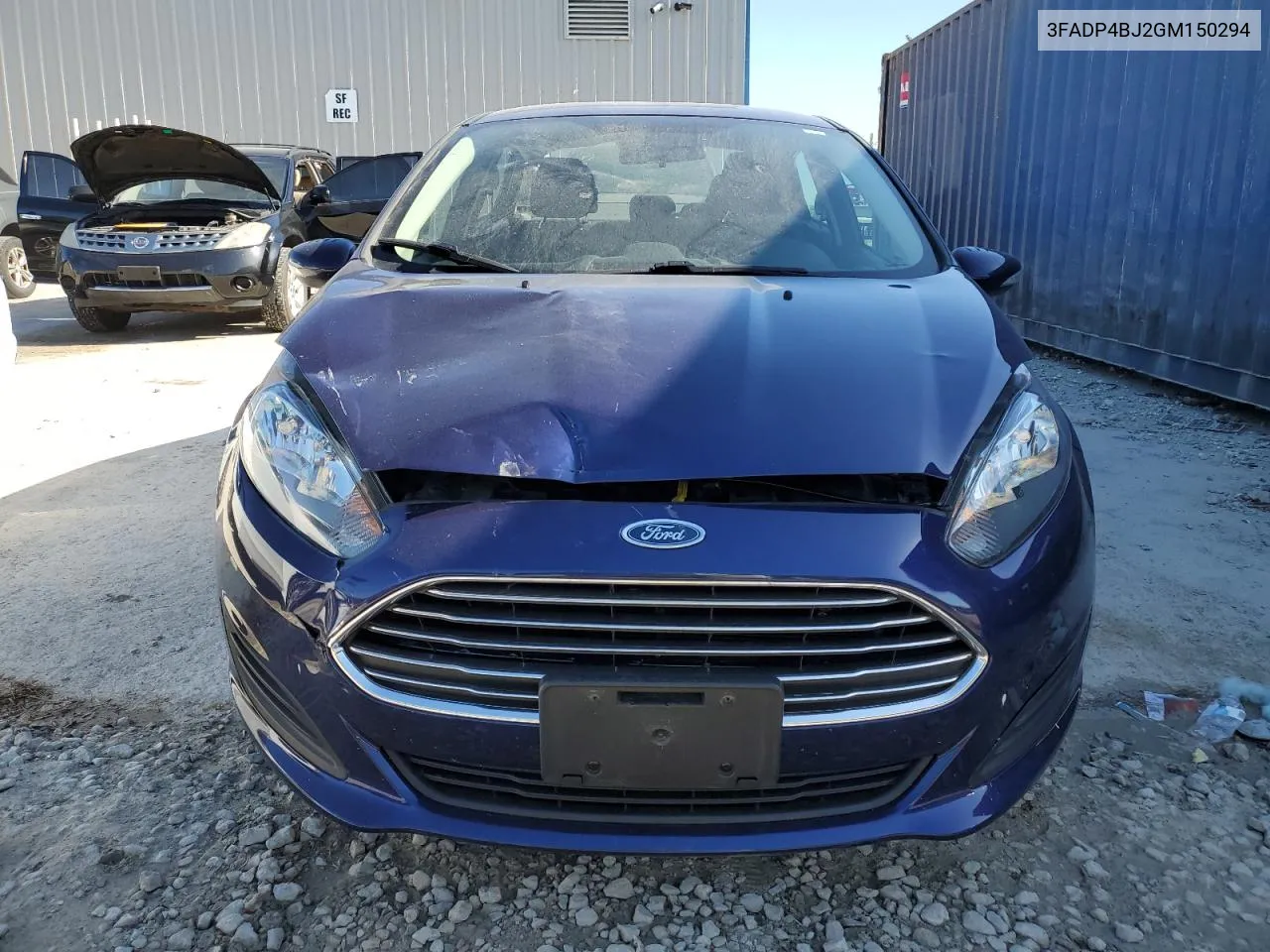 2016 Ford Fiesta Se VIN: 3FADP4BJ2GM150294 Lot: 56329834