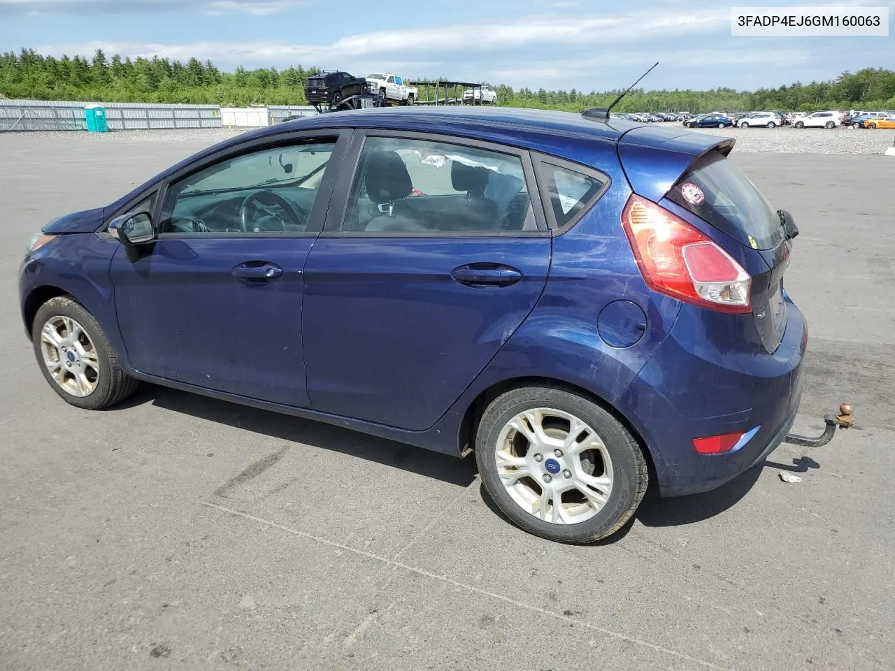 2016 Ford Fiesta Se VIN: 3FADP4EJ6GM160063 Lot: 56378024