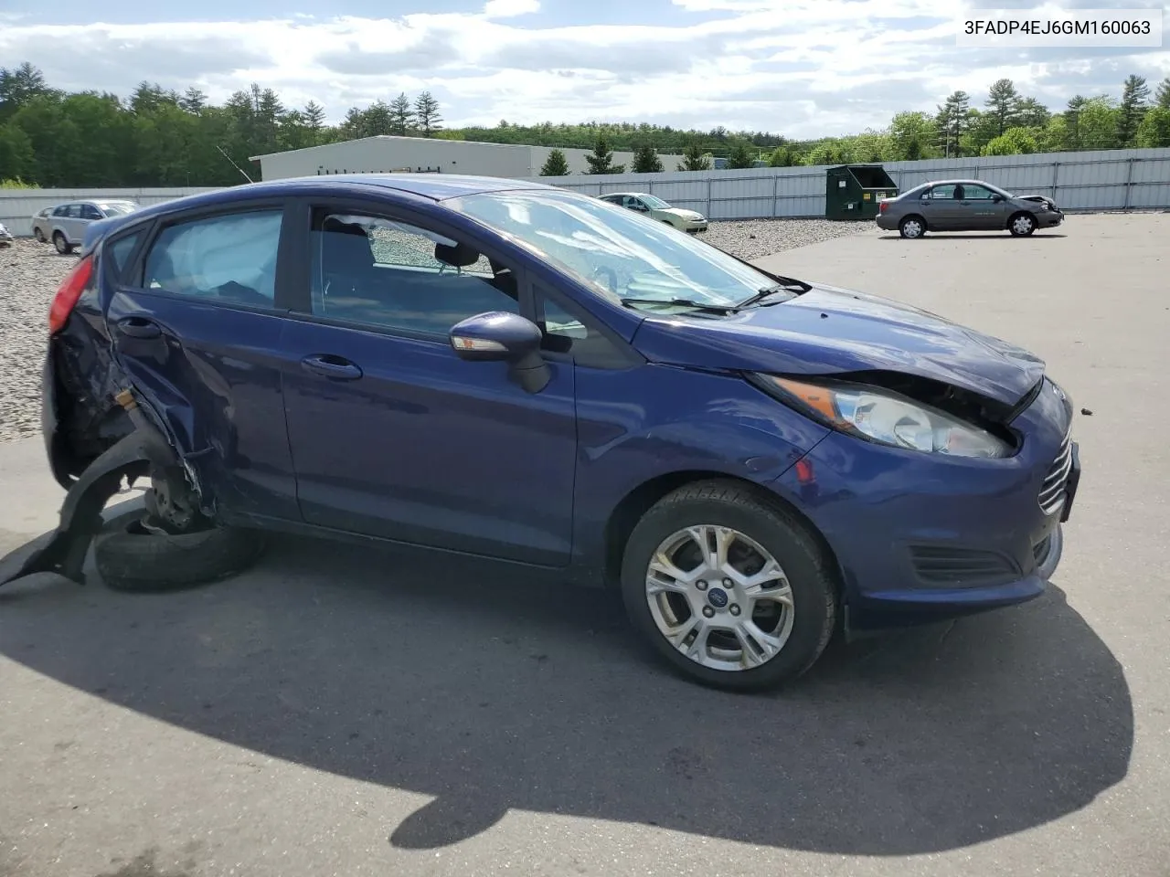 3FADP4EJ6GM160063 2016 Ford Fiesta Se