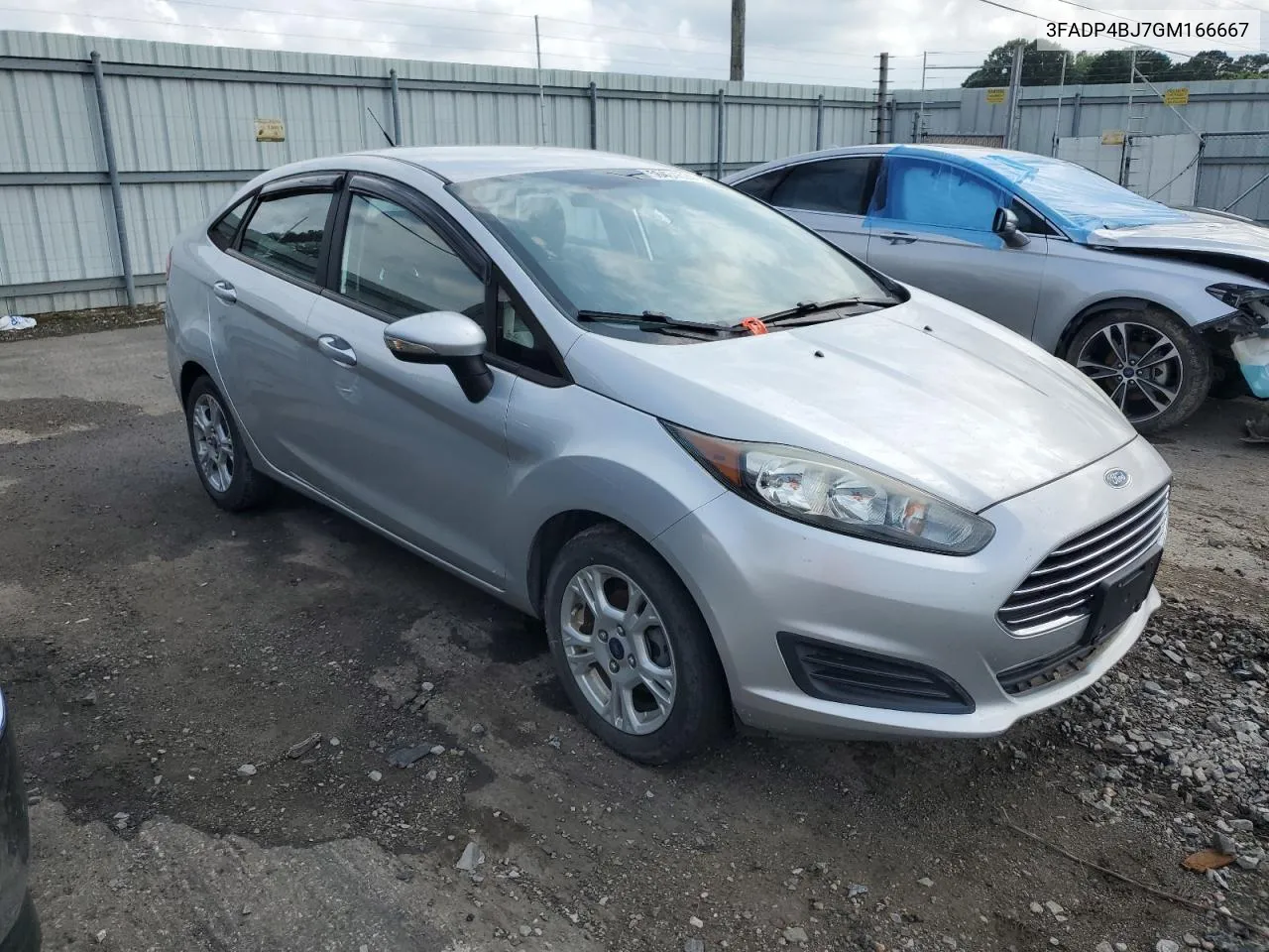 2016 Ford Fiesta Se VIN: 3FADP4BJ7GM166667 Lot: 56434524