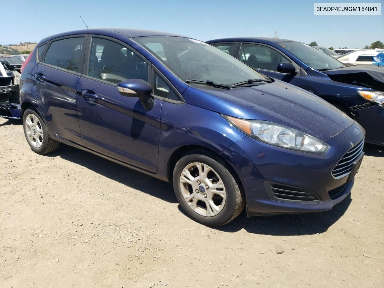 2016 Ford Fiesta Se VIN: 3FADP4EJ9GM154841 Lot: 56618594