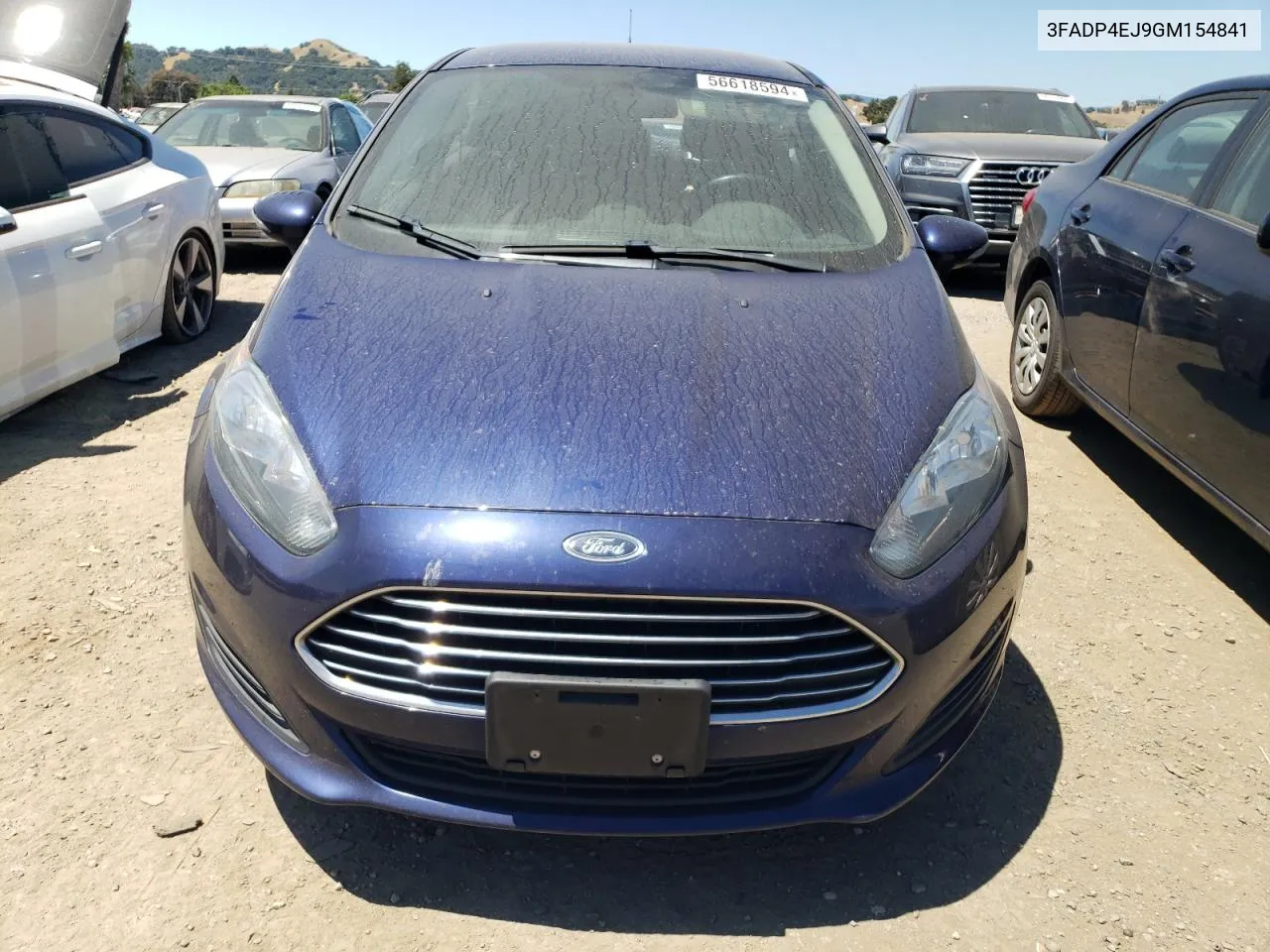 2016 Ford Fiesta Se VIN: 3FADP4EJ9GM154841 Lot: 56618594