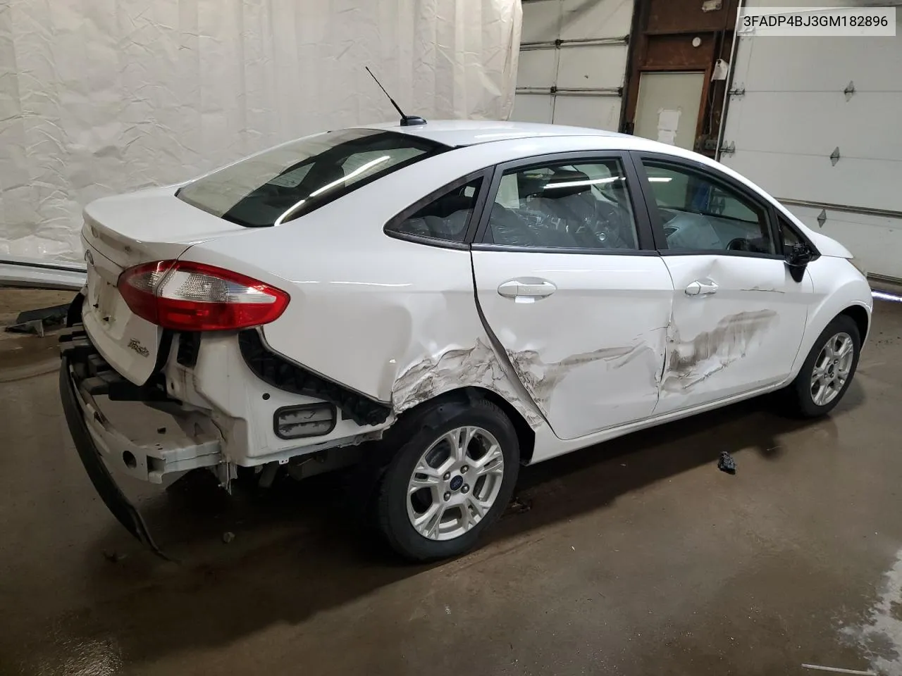 2016 Ford Fiesta Se VIN: 3FADP4BJ3GM182896 Lot: 56640184