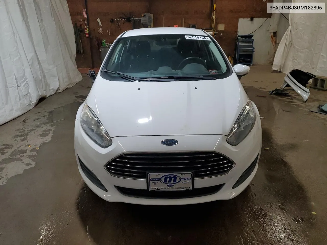 2016 Ford Fiesta Se VIN: 3FADP4BJ3GM182896 Lot: 56640184