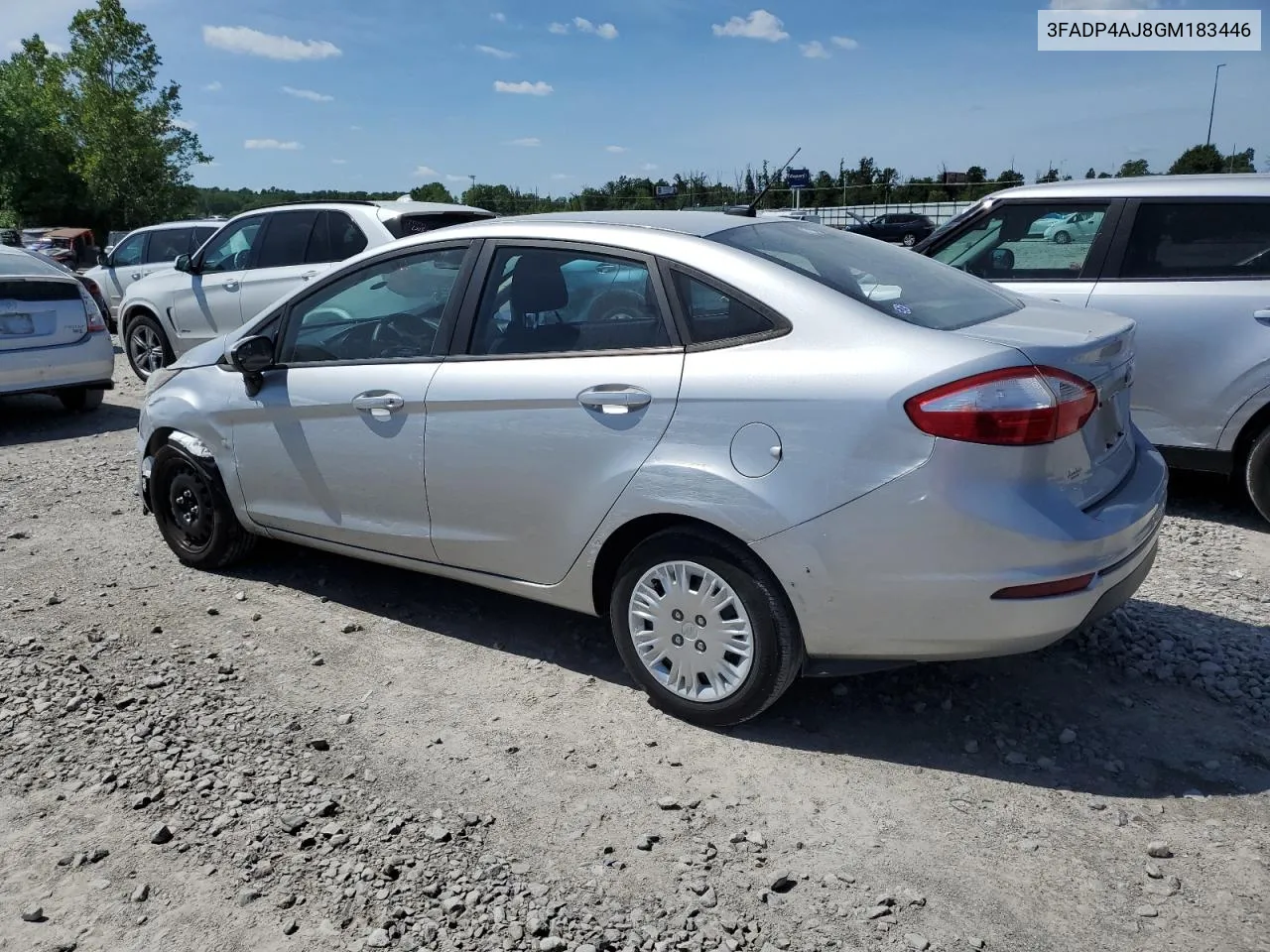 2016 Ford Fiesta S VIN: 3FADP4AJ8GM183446 Lot: 56754024