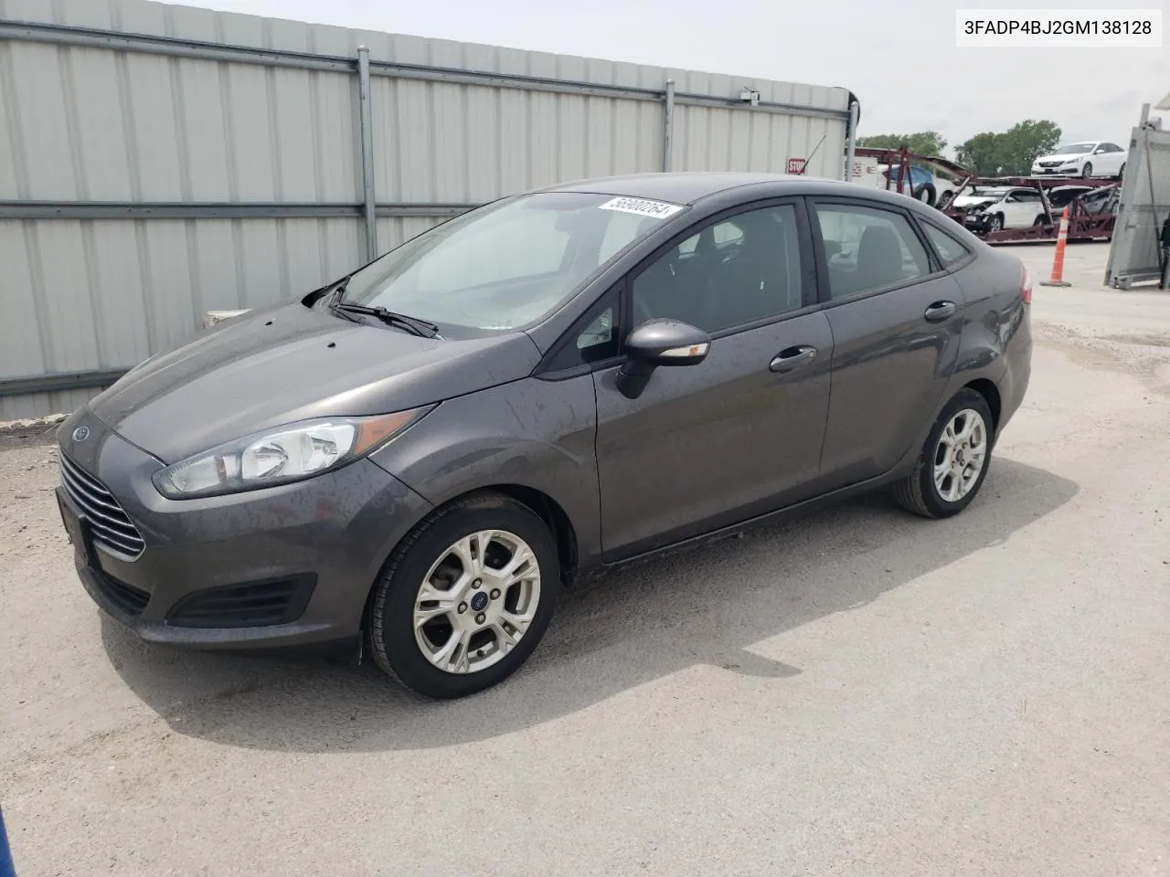 2016 Ford Fiesta Se VIN: 3FADP4BJ2GM138128 Lot: 56900264