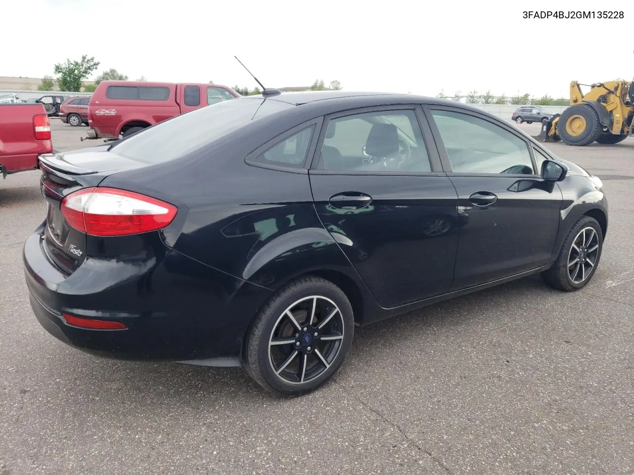 2016 Ford Fiesta Se VIN: 3FADP4BJ2GM135228 Lot: 56953244