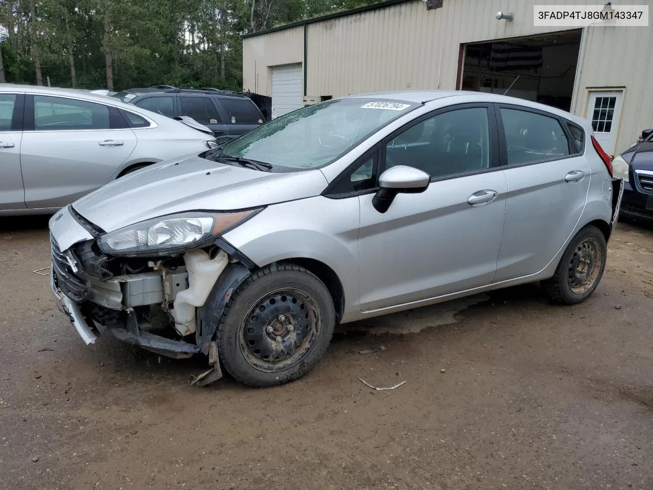 3FADP4TJ8GM143347 2016 Ford Fiesta S