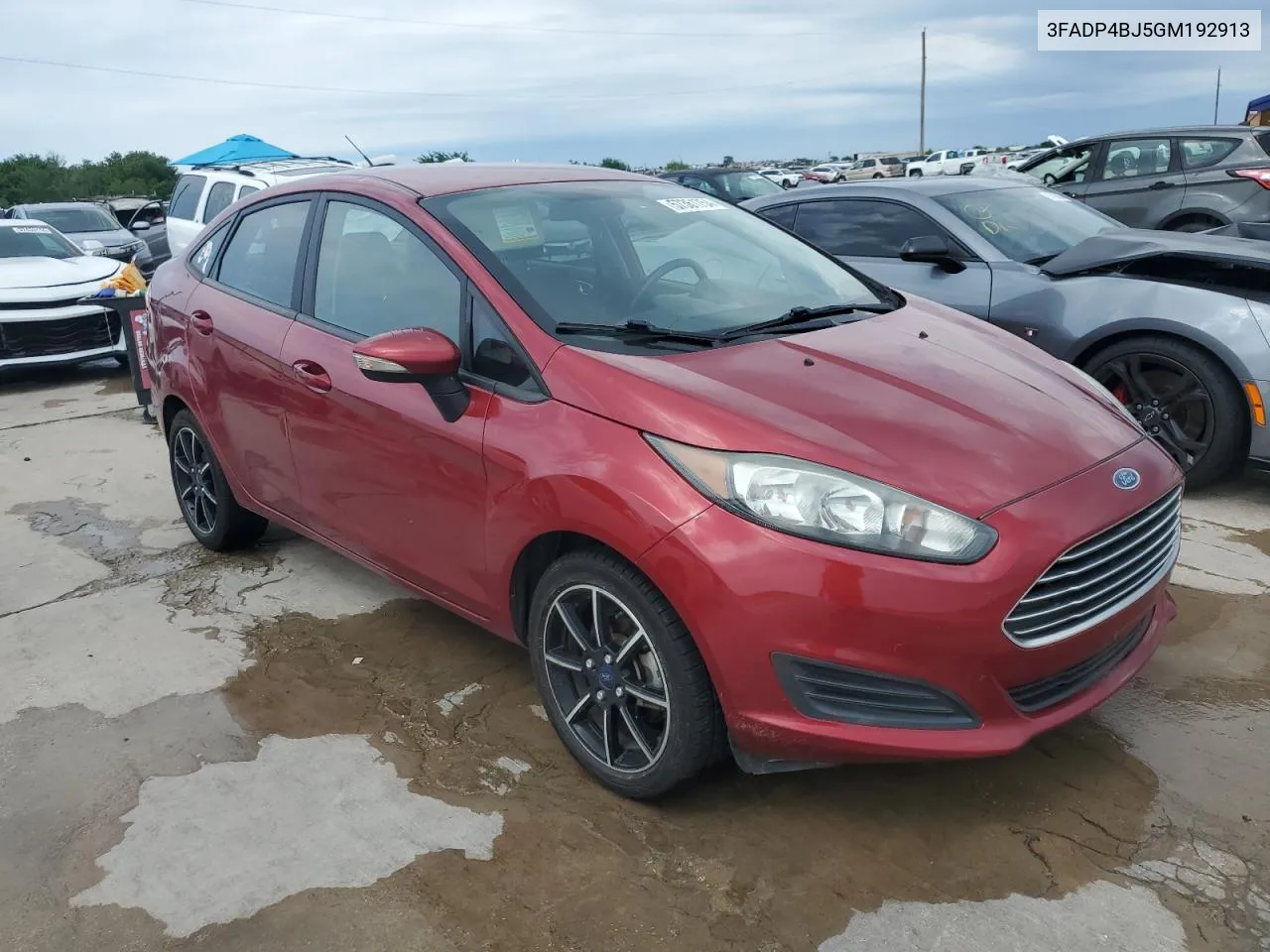 3FADP4BJ5GM192913 2016 Ford Fiesta Se